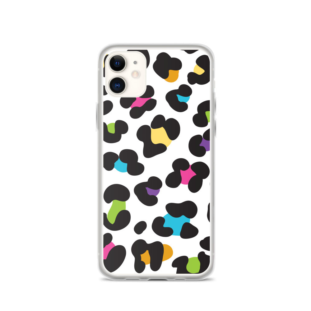 Rainbow Cheetah iPhone Case