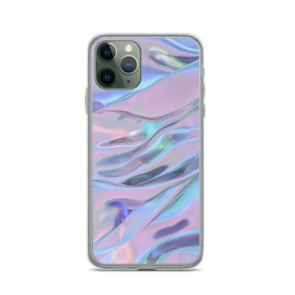 Chrome Swirl iPhone Case