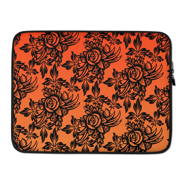 Orange Rose Laptop Sleeve