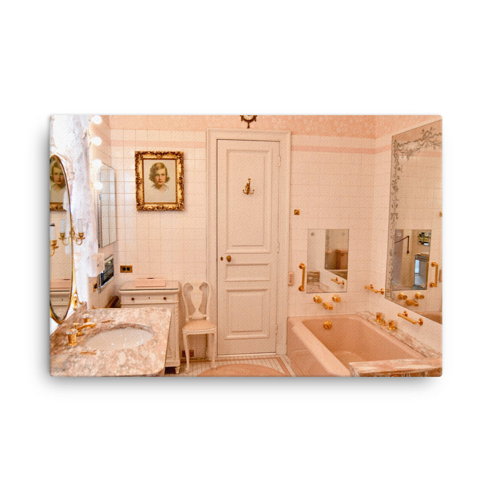 Classical Pink Bathroom