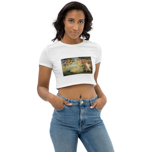 Famous Painting Crop Top