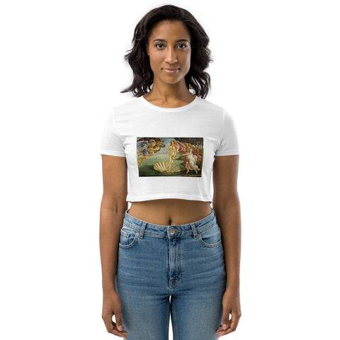 Famous Painting Crop Top