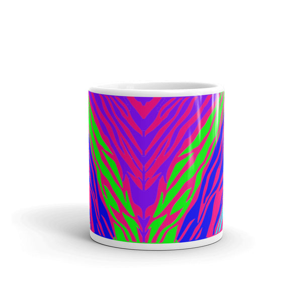 Neon Zebra Mug