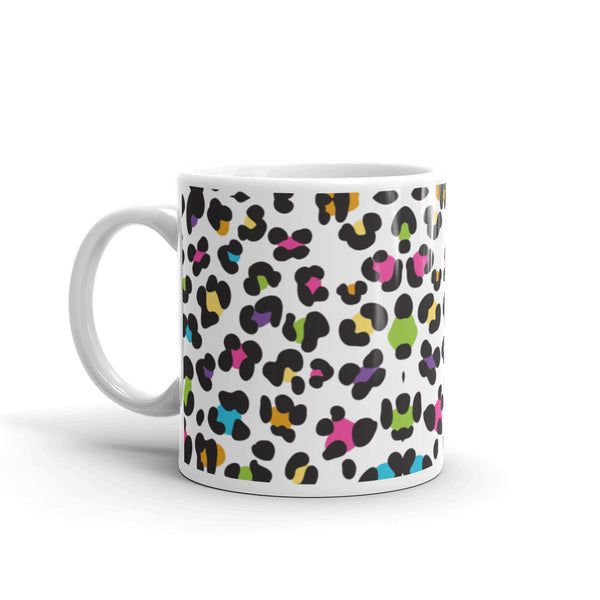 Colorful Leopard Mug