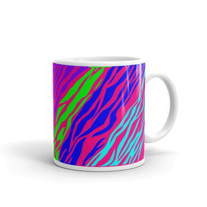 Neon Zebra Mug