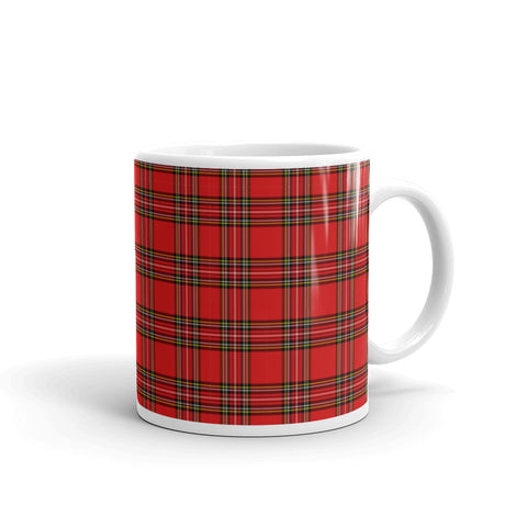 Red Plaid Mug