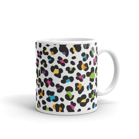 Colorful Leopard Mug